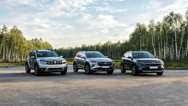 Renault Duster, Hyundai Creta, Kia Seltos — обложка статьи: Лучшие кроссоверы до 2 млн рублей