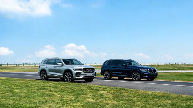 Geely Monjaro, BMW X3 — обложка статьи: Geely Monjaro или BMW X3 с пробегом