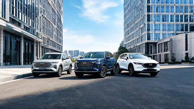 Haval Jolion, Chery Tiggo 7 Pro Max, Mazda CX-5 — обложка статьи: Лучшие кроссоверы до 3 млн рублей