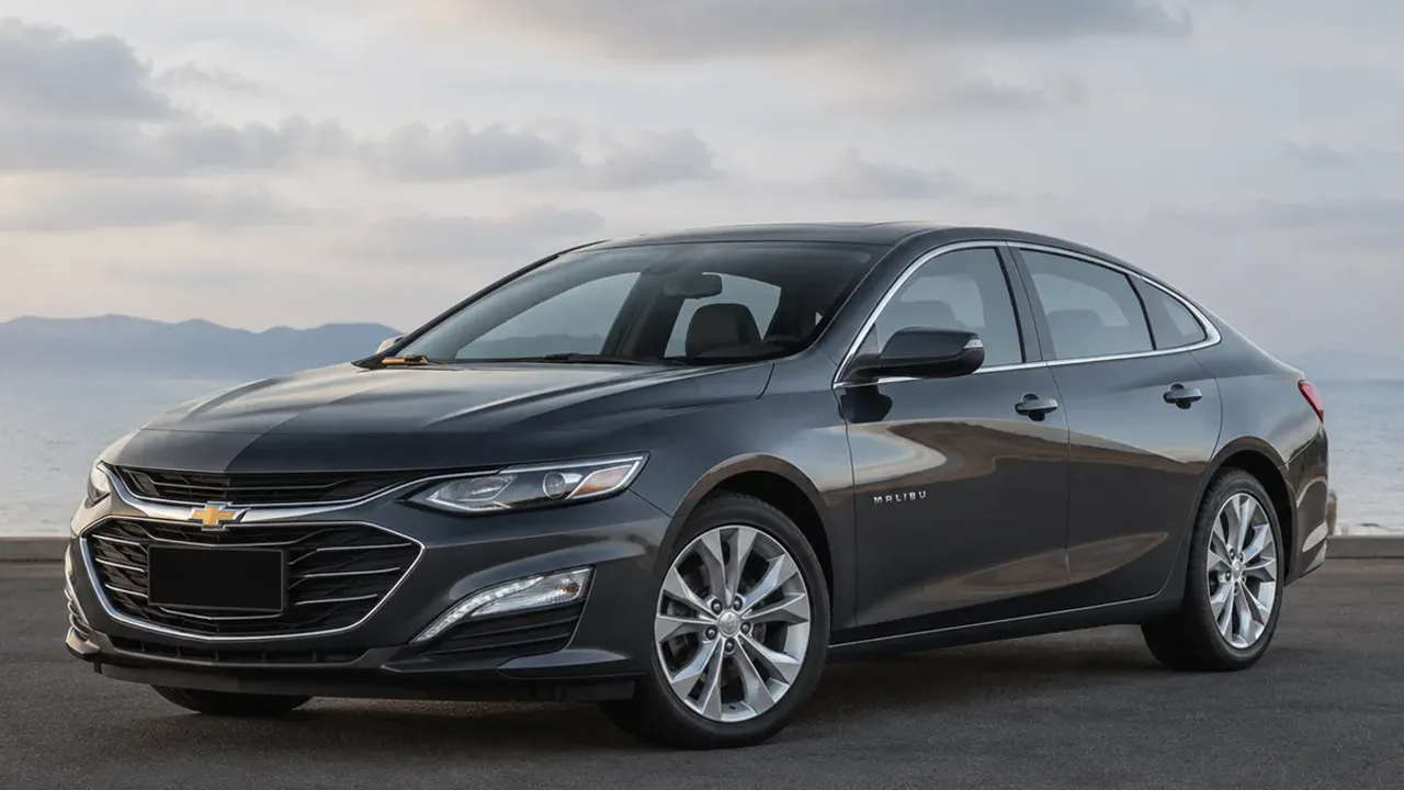 Автомобиль Chevrolet Malibu IX 2017