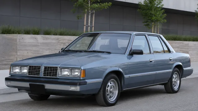 Dodge Aries 1981-1989