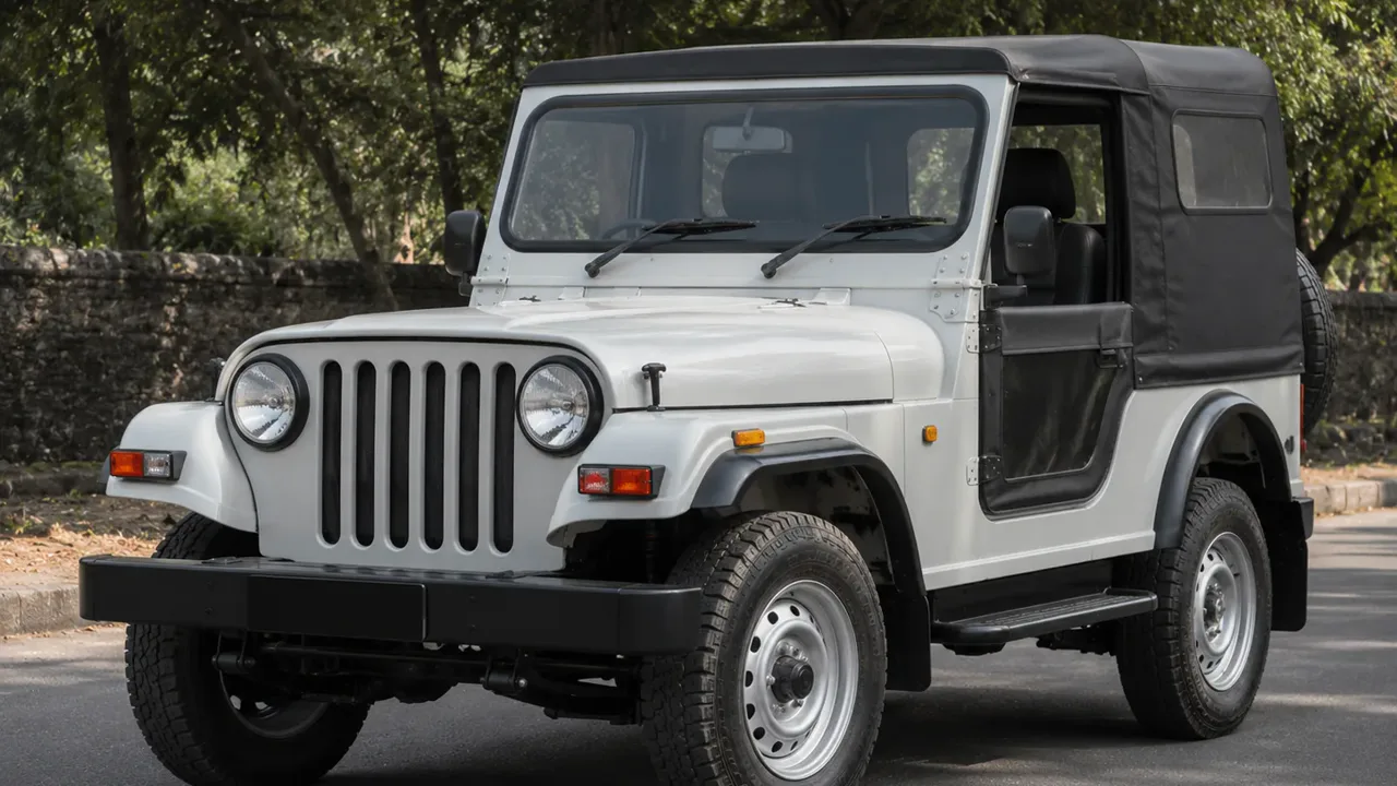 Автомобиль Mahindra CJ-3 1988-1992 1990