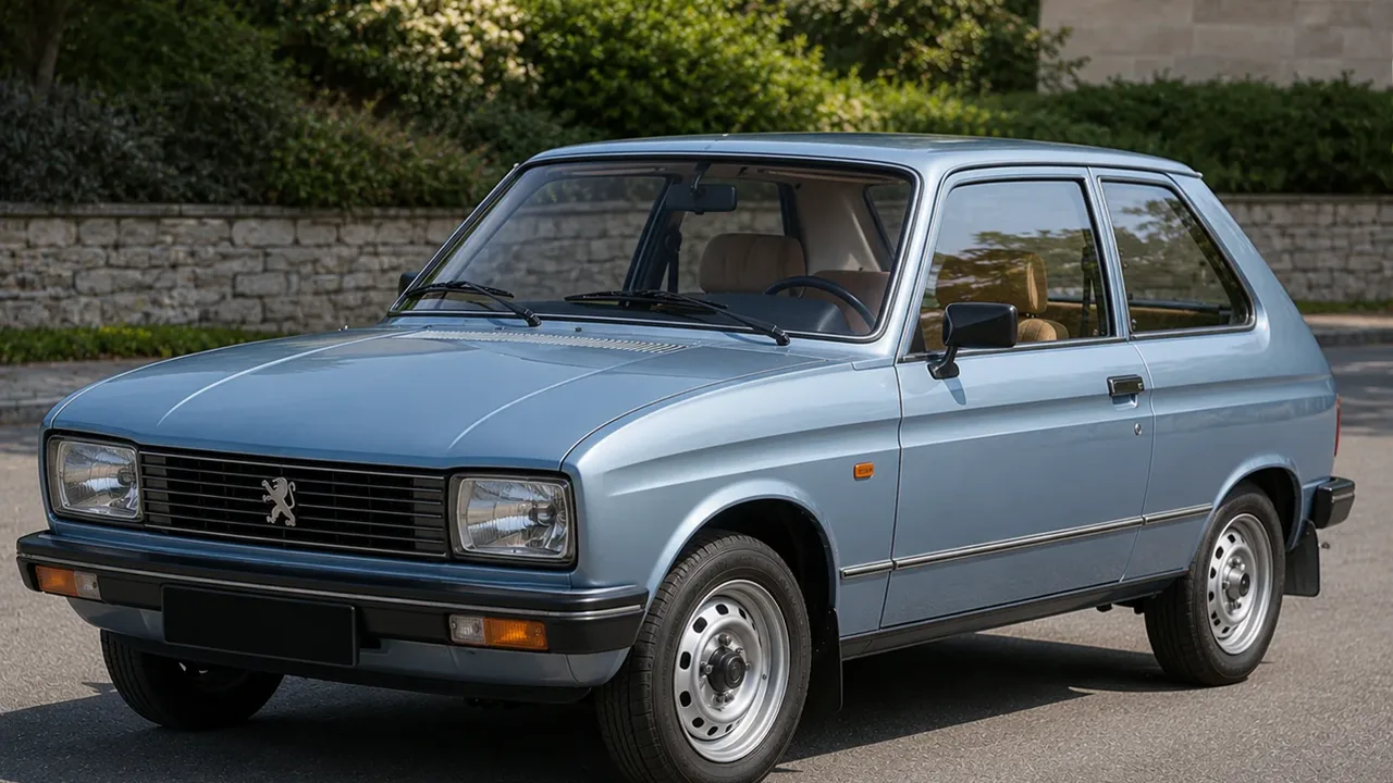 Автомобиль Peugeot 104 1972-1988 1985