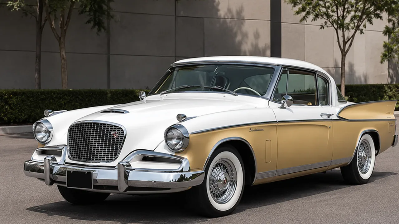 Автомобиль Studebaker Golden Hawk 1956-1958 1957