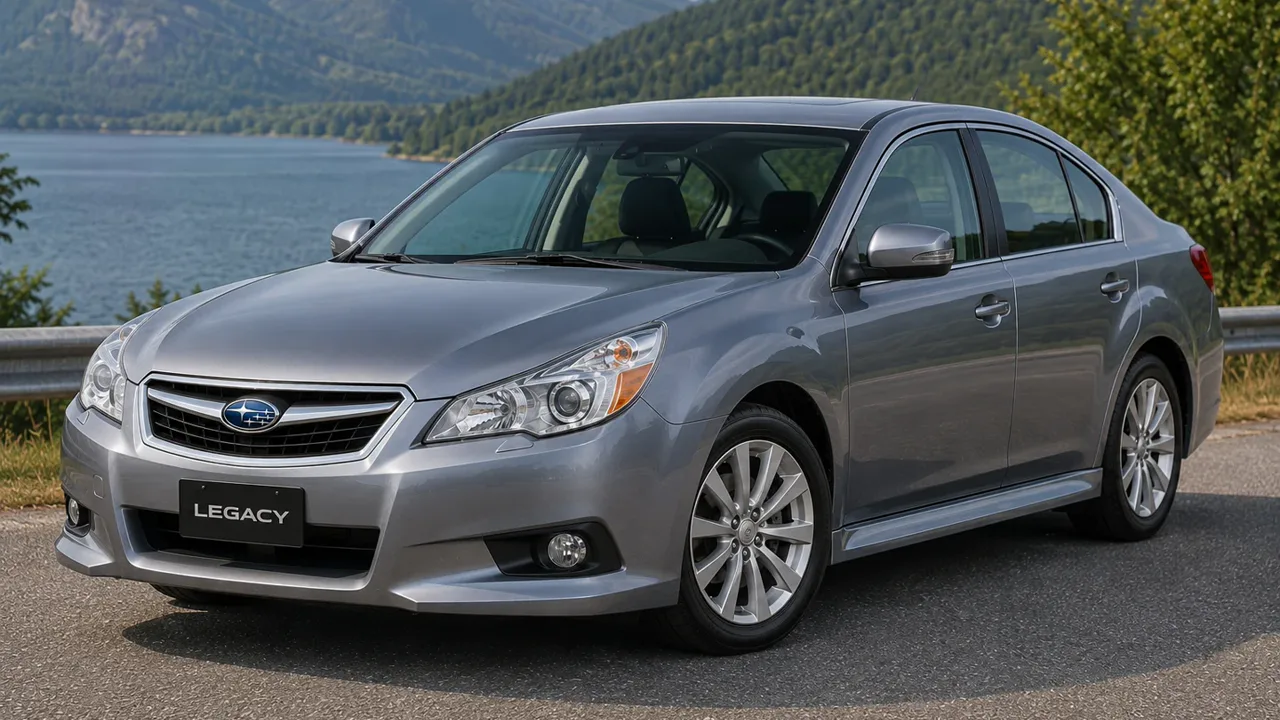 Автомобиль Subaru Legacy V 2011