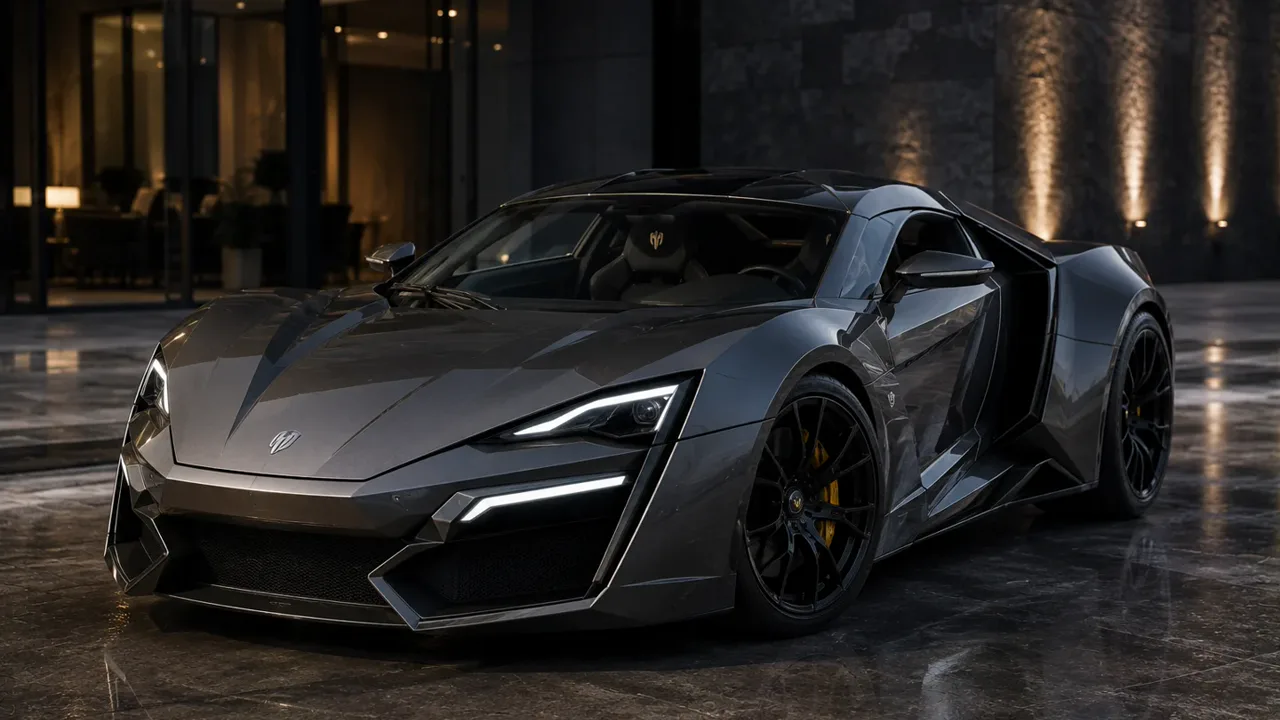 Автомобиль W Motors Lykan Hypersport 2013-2017 2016