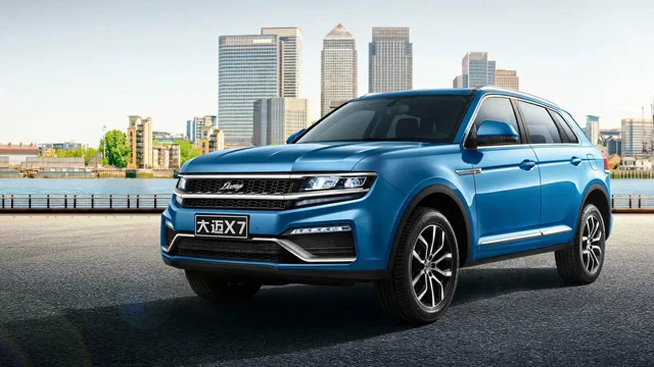 Автомобиль Zotye Domy X7 2016-2021 2020