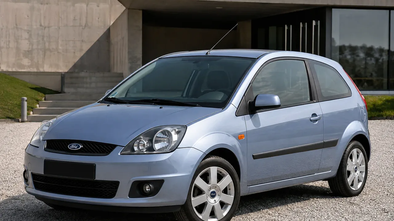 Автомобиль Ford Fiesta Mk5 2007
