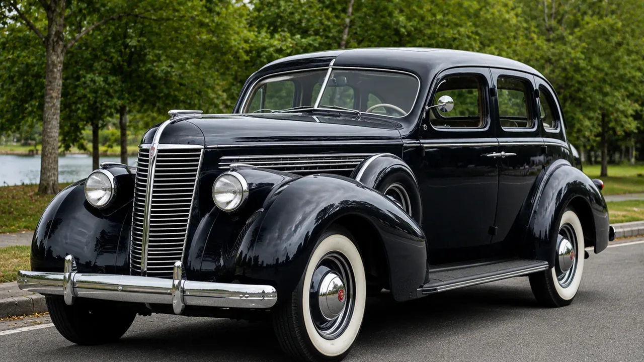 Автомобиль Hudson Deluxe Eight 1936-1937 1950