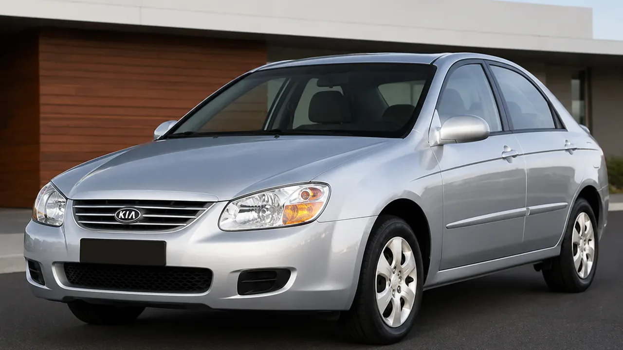 Автомобиль Kia Spectra I Рестайлинг 2 2010