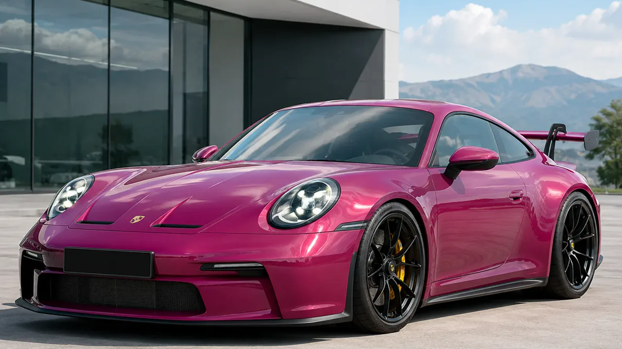 Автомобиль Porsche 911 GT3 992 Рестайлинг 2025