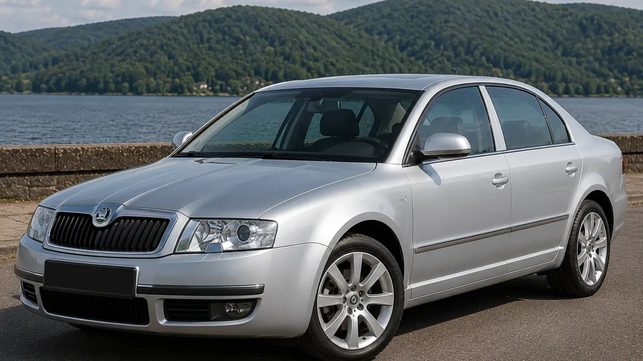 Автомобиль Skoda Superb I Рестайлинг 2008
