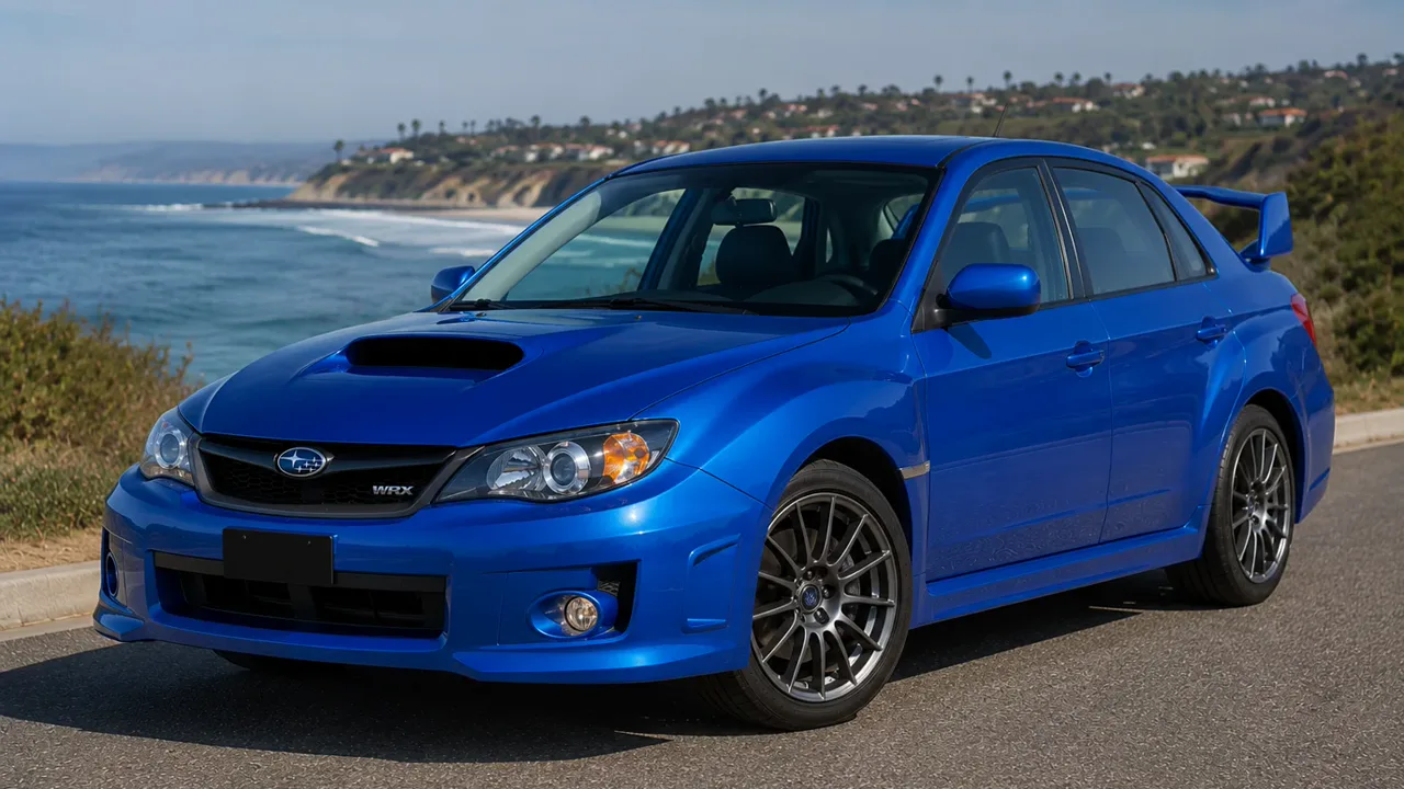 Автомобиль Subaru Impreza WRX III Рестайлинг 2012