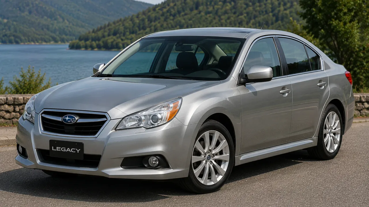 Автомобиль Subaru Legacy IV Рестайлинг 2008