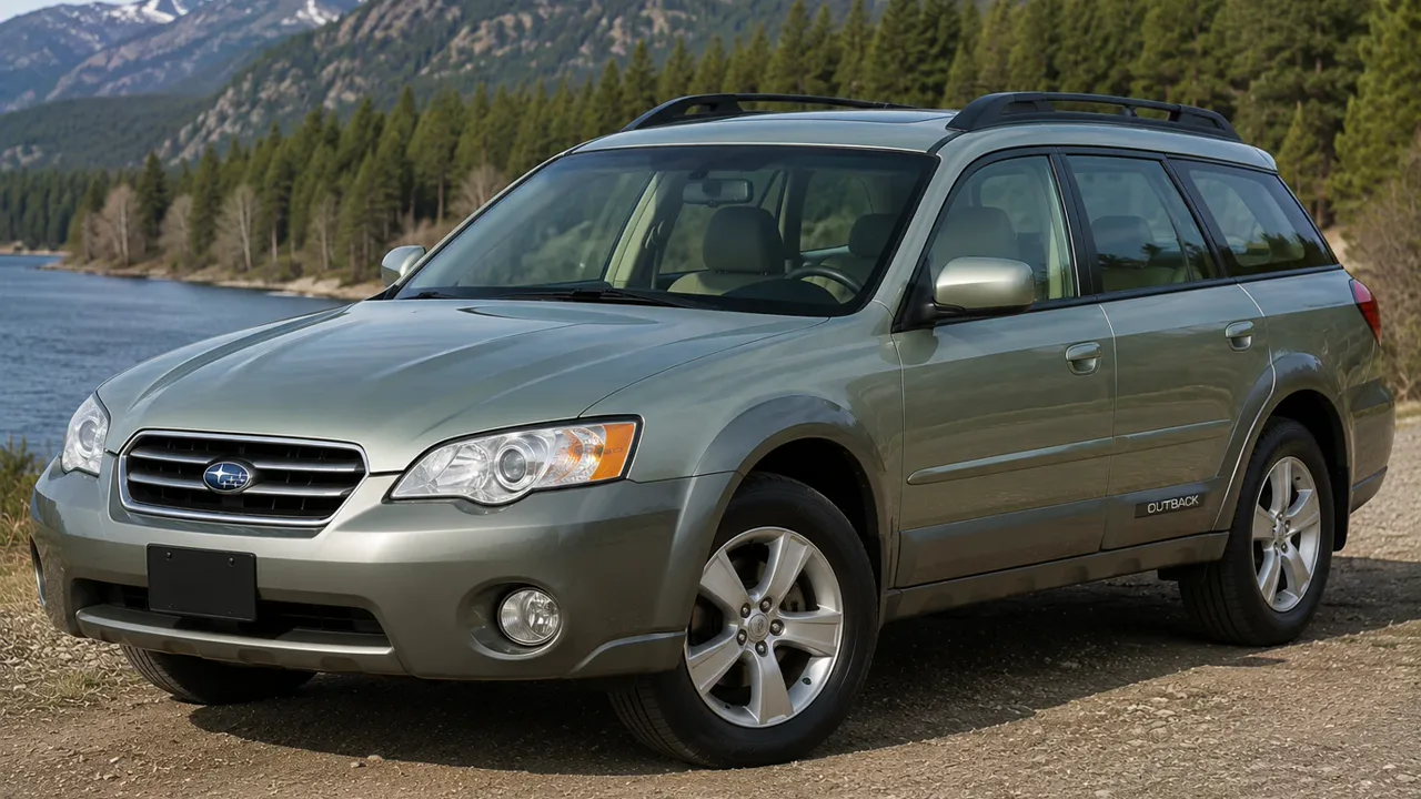 Автомобиль Subaru Outback III Рестайлинг 2008