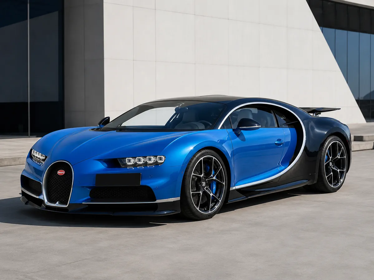 Автомобиль Bugatti Chiron 2016-2023 2019