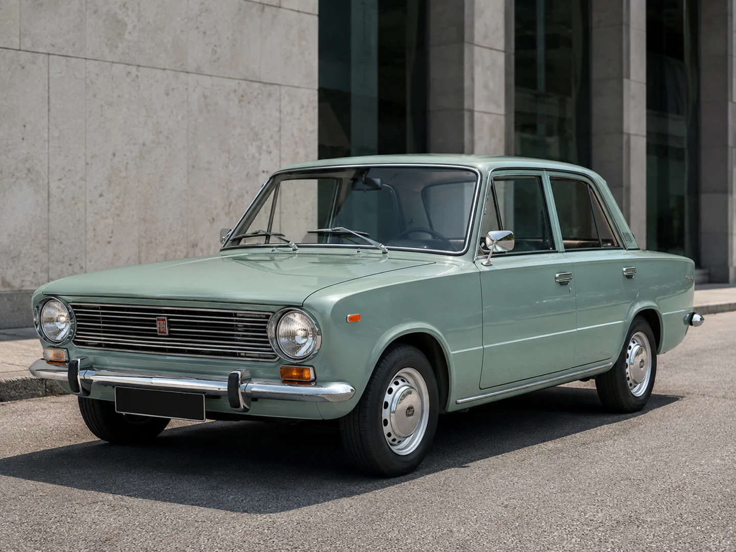 Автомобиль Fiat 124 I 1973