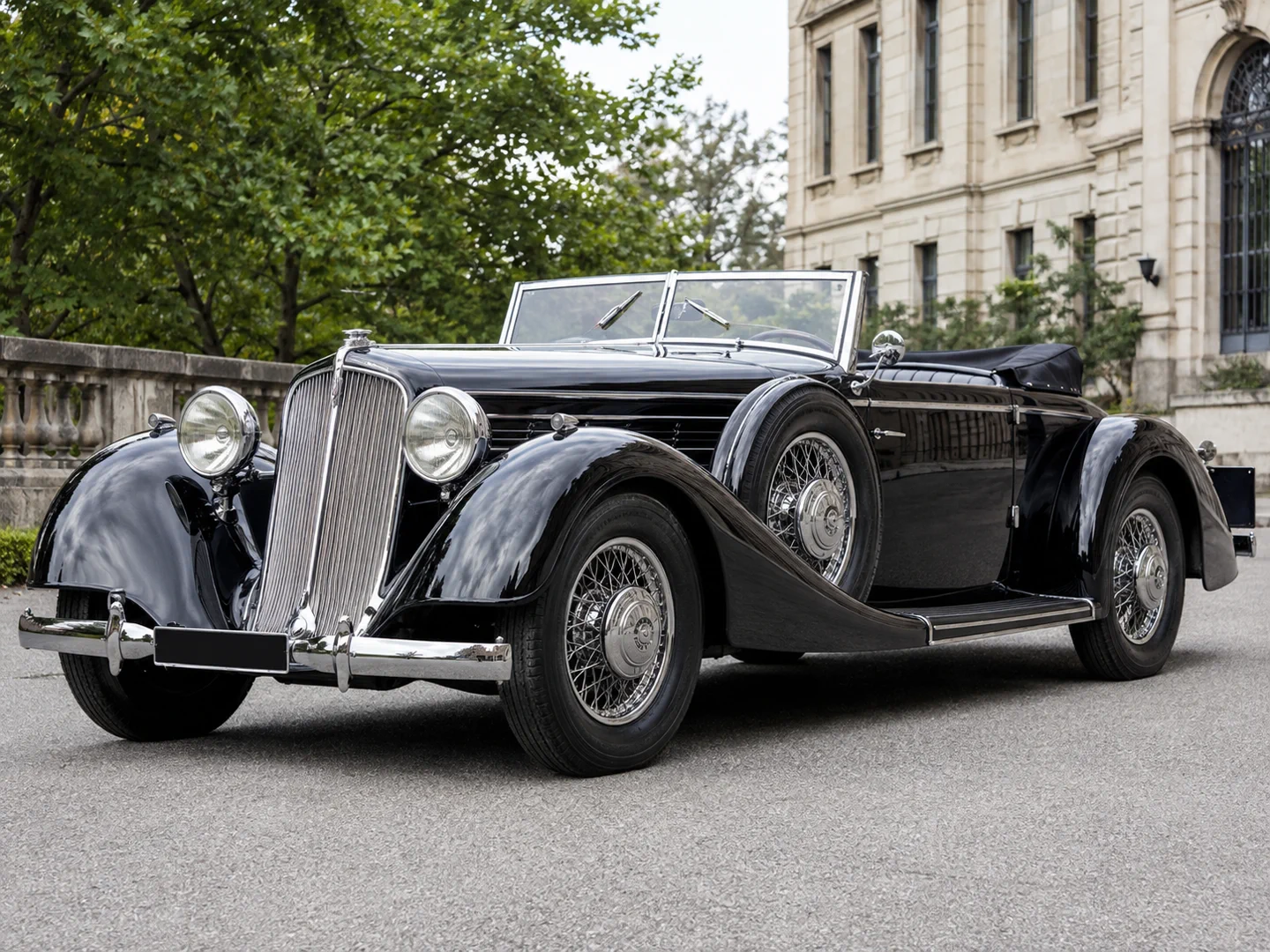 Автомобиль Horch 853 1935-1939 1950