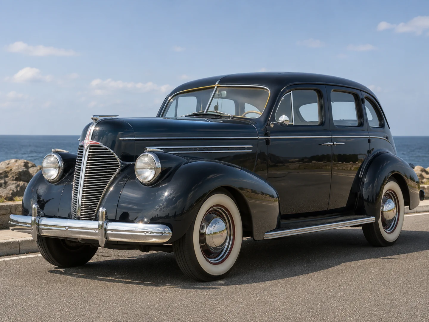 Автомобиль Hudson Custom Eight 1937-1939 1950