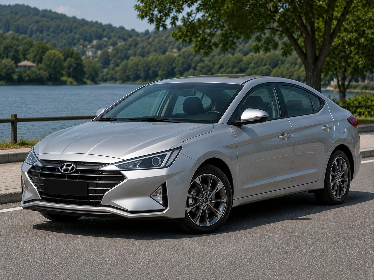 Автомобиль Hyundai Elantra VI (AD) Рестайлинг 2019