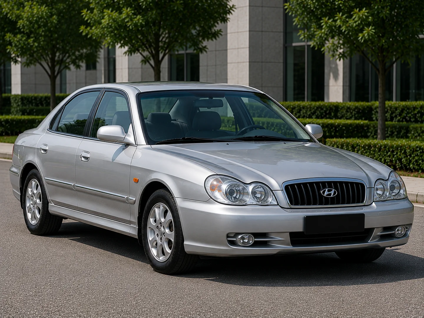 Автомобиль Hyundai Sonata IV (EF) Рестайлинг 2008