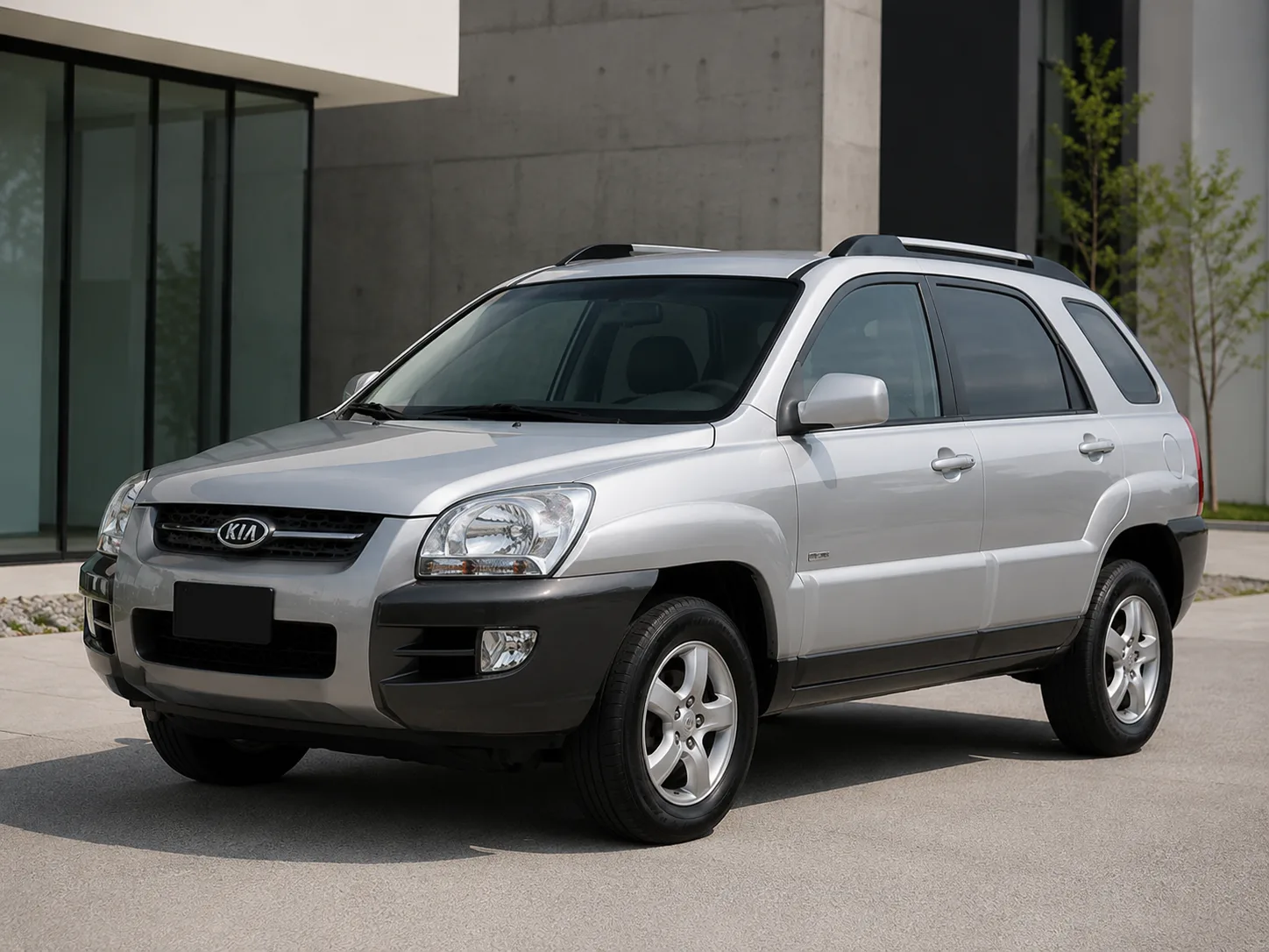 Автомобиль Kia Sportage II 2007