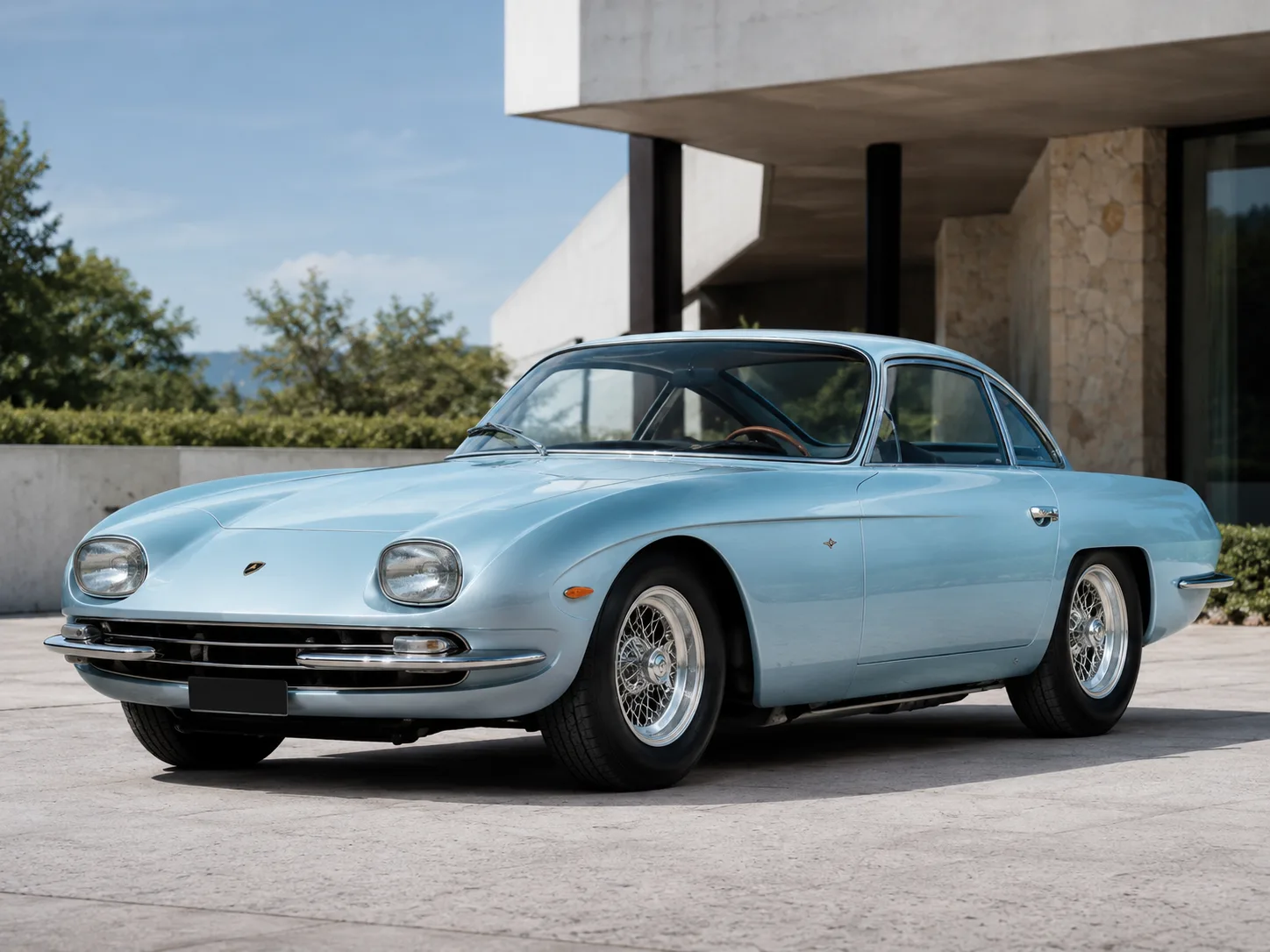 Автомобиль Lamborghini 350/400 GT 1964-1968 1967