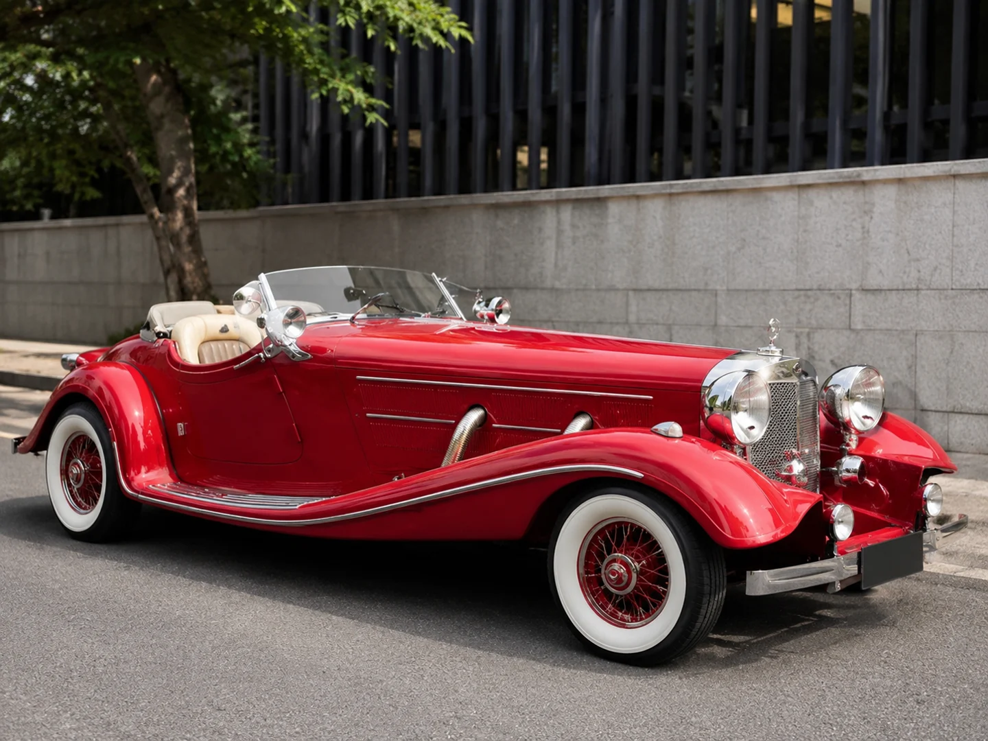 Автомобиль Mitsuoka Bubu Classic SSK 1987-1989 1988