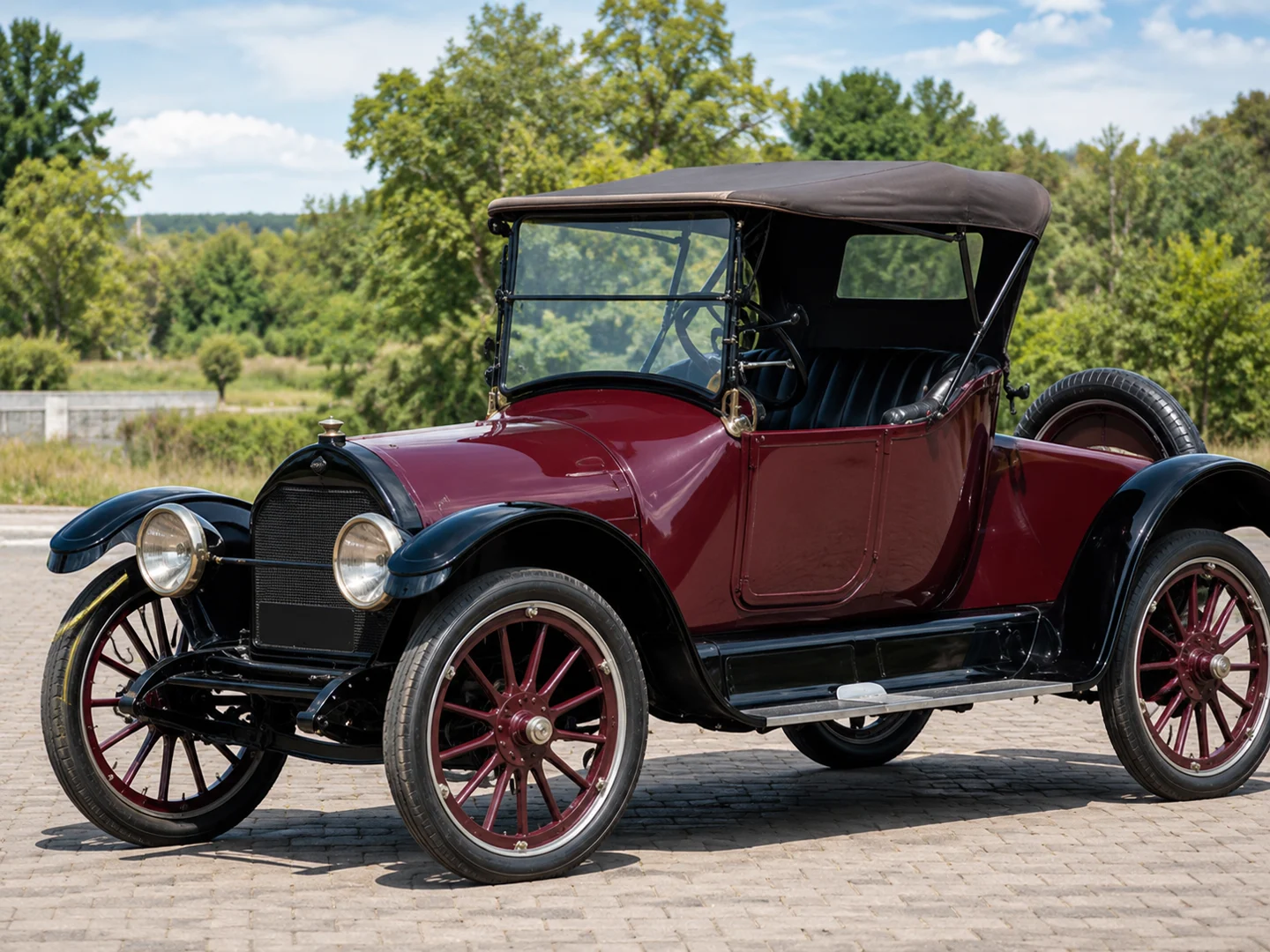 Автомобиль Overland Roadster 1914-1915 1950
