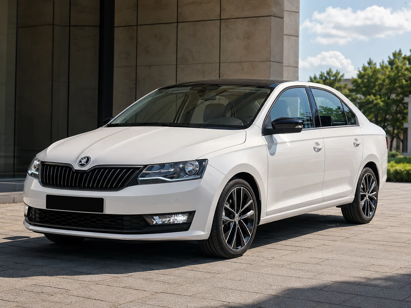 Автомобиль Skoda Rapid I Рестайлинг 2014