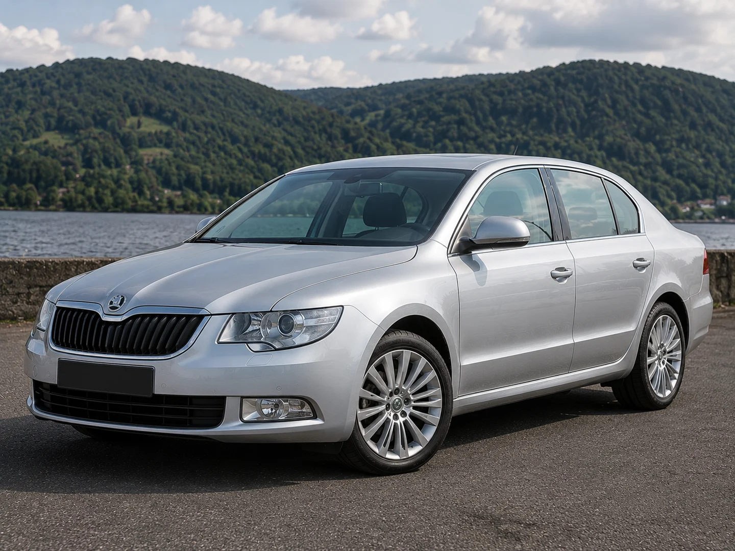 Автомобиль Skoda Superb II Рестайлинг 2014