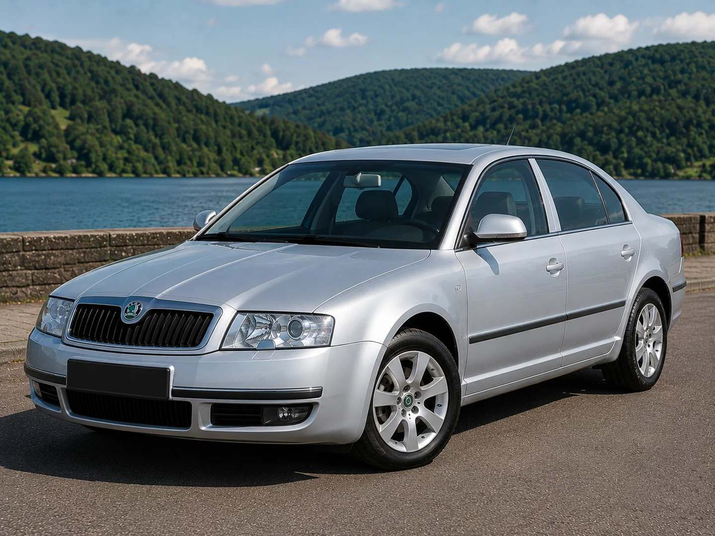 Автомобиль Skoda Superb I 2005