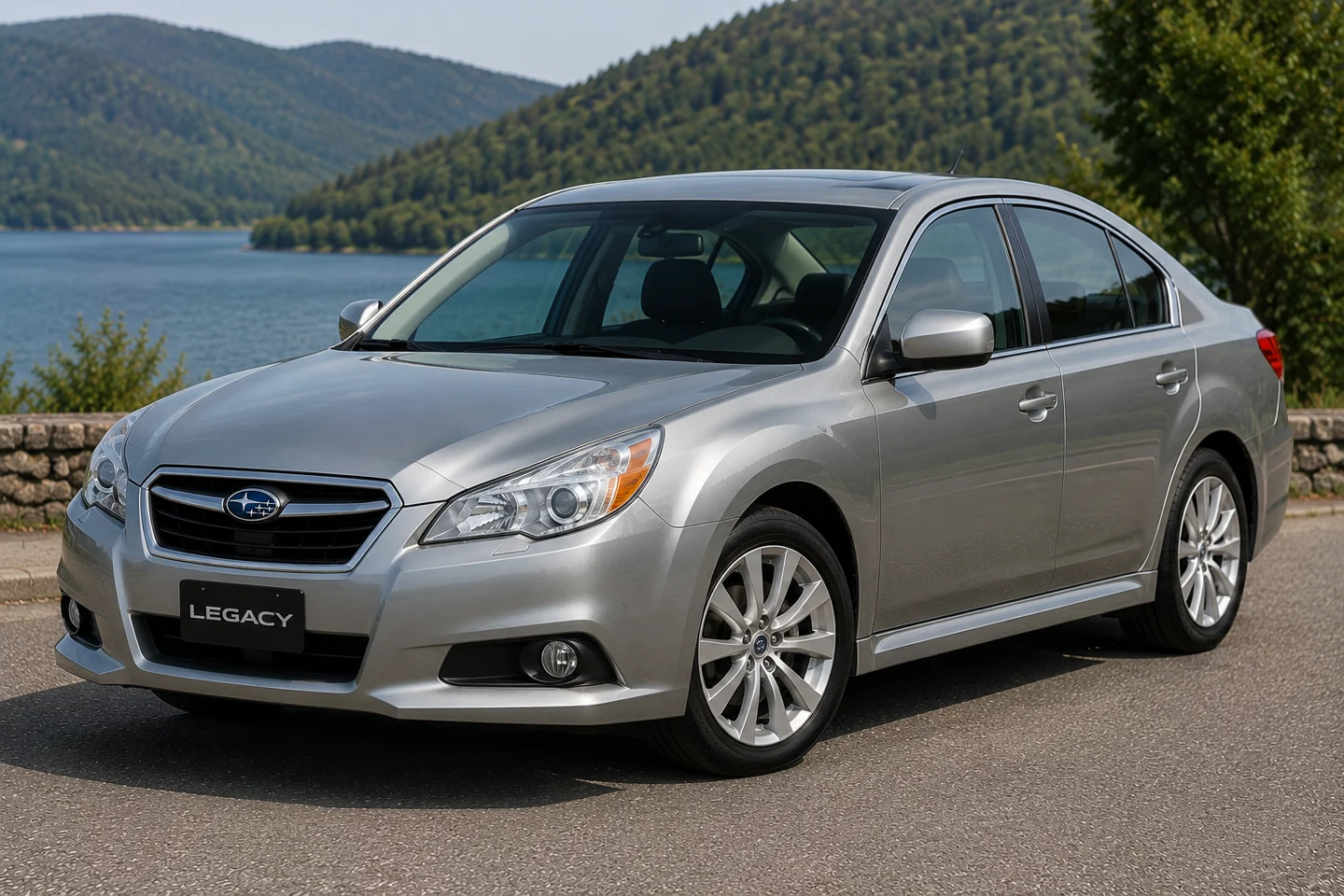 Автомобиль Subaru Legacy IV Рестайлинг 2008
