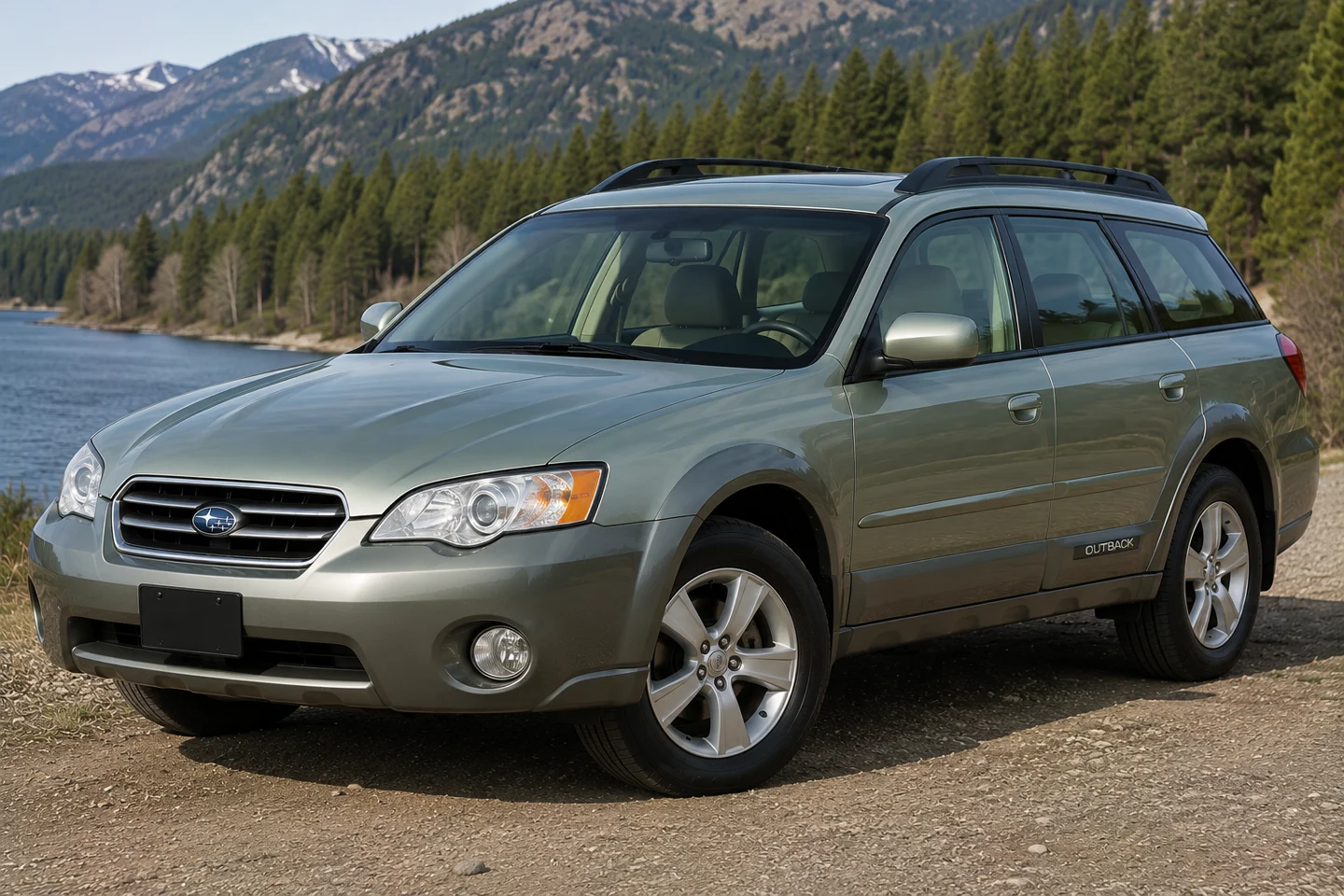 Автомобиль Subaru Outback III Рестайлинг 2008