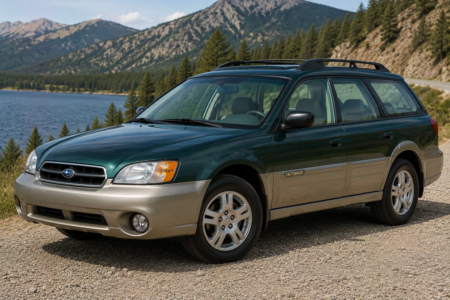 Автомобиль Subaru Outback II 2003